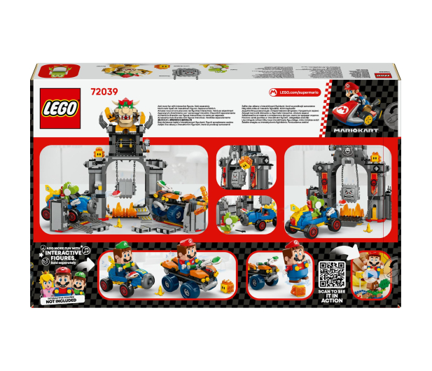 LEGO Super Mario 72039 Mario Kart™ — Bowser i jego zamek - 1331711 - zdjęcie 9